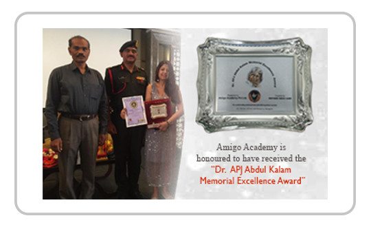 dr apj abdul kalam memorial excellence award to Amigo